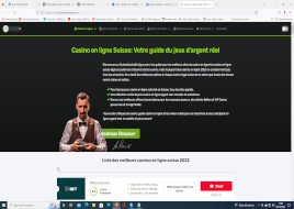 Website preview for: www.suissecasinoenligne.com